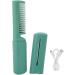 Fast Heating Straightener Brush | Portable Hair Straightener for Salon Quality Styling | Green - Buy Online on GoSupps.com