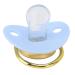 Premium Silicone Rhinestone Pacifier for Babies 6-18 Months | Safe & Funny Design | Teething Relief (Blue) - Buy Online on GoSupps.com