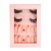 PLCPDM Eyelashes Natural Look False Eyelashes Press on s Reusable Fake s with Glues for Women SET69