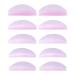 Eyelash Holder Pads 5 Pairs Reusable Silicone Eyelash Pad Skin-Friendly Eye Lash Lift Tools Lower Pads for Lash Lifting Under Eye Lash Lift Pads