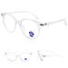 BoGoo Blue Light Blocking Glasses - ANTI BLUE LIGHT glasses HD Vision - Conmputer Gaming Phone - Blue filter Anti Glare Glasses - Light Weight Clear Lens Unisex Men Women Transparent