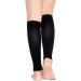 TOFLY Calf Compression Sleeve 20-30mmHg for Men & Women - 1 Pair, Black - Sizes S to 5XL - Buy Online on GoSupps.com