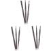 Healeved 3pcs 2 1 Eyebrow Brush Pen Waterproof Eyebrow Filler Eye Brow Brush Eyebrow Spoolie Brush Preamp 1 count (Pack of 1) As Shownx3pcs - Buy Online on GoSupps.com