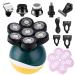 Electric Razor for Men 5 in 1 Men's Electric Shaver Football Razor Beard Trimmer Portable Waterproof Rechargeable Shaver Hair Clipper 6 In1
