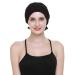 FocusCare Bamboo Headwraps for Women - Soft Black Chemo Patients Headwear - Buy Online on GoSupps.com