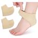 SQHT's Heel Protectors for Cracked Heels  Relieve Heel Pain from Plantar Fasciitis  Heel Spur  Achilles (Large (Women's 8-13.5  Men's 7-13))