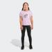 adidas Girls' Short Sleeve Side Slit Tee T-Shirt - Medium Clear Lilac - Buy Online on GoSupps.com