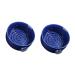 Minkissy 2 STK Shaving soap for men vintage razor shell Ceramic-shaving bucket razor cup shell antique shaving shell shaving bowl razor cream foam shave shaving bluex2stk 11.5x11.5cmx2pcs