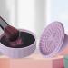 SOLUSTRE Makeup Brush Cleaner Silicon Makeup Brush Cleaning Tool Cosmetic Brush Cleaning Pad with Color Removal Sponge 2 in 1 Cleaner Box for Dry Brush Color - Buy Online on GoSupps.com