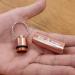 Flare Audio Capsule Rose Gold - Durable Lightweight Aluminum Keychain - Waterproof - Buy Online on GoSupps.com
