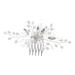 Ipetboom Bridal Pearl Comb Hair Comb Women's European and American Rhinestone