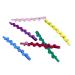 HAARallerliebst Wavy Hair Clips (6 pcs 4.5 cm) | Colorful & Stylish | Box Included - Perfect for Storage - Buy Online on GoSupps.com