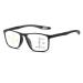 TR90 Flexible Blue Light Blocking Reading Glasses Progressive Multifocus Computer Readers Anti Glare Glasses(Couleur:Noir Grandeur:0.0X)