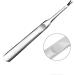 1PCS Silver Professional Stainless Steel Hangnails Nails Cleaner Cuticle Pusher Nail Art Tools Pedicure Cuticle Trimmer Remover Dead Skin Callus Removal Fork For Unisex Adult - Buy Online on GoSupps.com