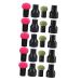 POPETPOP 10 Sets makeup pad powder puff girl Hydrophilic Polyurethane Dry puff non latex Wet and dry Makeup Tools cosmetic makeup powder mushroom Beauty egg Mushroom head make up
