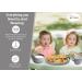 Silicone Baby Weaning Set | Divided Suction Plate & Bowl | Sippy Cup | Grey | Self-Feeding Tableware - Buy Online on GoSupps.com