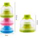 Portable 3-Layer Formula Dispenser for Travel & Outdoor Activities - Milk Powder & Snack Storage Container for Nighttime Nursing - Buy Online on GoSupps.com