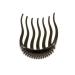 1PC Magic Hair Styling Insert Comb Bump It Up Volume Inserts For Donut Ponytail Fluffy Hair Comb Beauty Tool (Black)