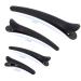 12 Pcs Matt Black Large Duckbill Hair Clips - Professional Styling Clamp for Salon Hair Sectioning - Buy Online on GoSupps.com