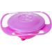 FORUMALL Non Spill Toddler Gyro Bowl - 360 Rotating Kids Feeding Bowl (Pink) - Buy Online on GoSupps.com
