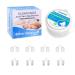SLEBAONOS 8 Pack Same Size Nose Vents (Pack of 8 Small Size) to Ease Breathing Anti Snoring Device Nose Vents with Breathing Relief Nasal Dilator Includes Travel Case