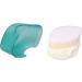 Kids Sunscreen Brush Compact Skin Friendly Multipurpose Soft Bristles Kids Sunscreen Applicator with Protective Cover for Travel (Green) - Buy Online on GoSupps.com