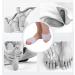 Five Toe Bunion Pads - Liquid Separators with Guards, Spacers & Correctors for Hallux Valgus - 1 Pair/Set - Buy Online on GoSupps.com