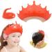 Shower hood children shower hood children shower hair washing baby adjustable shower hoods silicone hair washing children eye protection shower hair washing child protection crown shampoo brush shampoo brush pink+brush