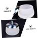 ERINGOGO 1pi ce Frosted Cup Pour D maquillage Avec Couvercle Tasse Ronde Pour Nettoyage De Blanc - Buy Online on GoSupps.com