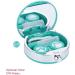 Contact Lens Box | Mini Contact Lens Holder | Cute Eye Care Kit | Travel Lens Case Set (Green) - Buy Online on GoSupps.com