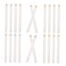 20pcs Nail Point Drill Pencil Nail Gem Picker Wax Pen Nail Dotting Nail Art Picker Diy Dotting Pen Nail Art Tools Special Nail Art Tool White Nail Sticker Drill 5d Wood Rhinestones