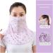 Tefexer Floral Print Face Mask - Breathable Cooling Bandana Scarf for Men & Women - Rose Design - International Shipping Available - Buy Online on GoSupps.com