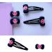 JSGHGDF Cute Bowknot Skull Shape Hairpins Hot Snap Hair Clip Spring Hair Clip for Woman Side Hair Clip BB clip - Buy Online on GoSupps.com