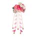Minkissy Flower Hair Clips Hair Barrettes Sweet Hair Pins Kanzashi Hair Clip Japanese Hair Pin for Girl Teens Kids Toddlers Bridal Women
