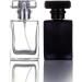 30ML Glass Refillable Perfume Bottle Portable Square Cologne Empty Atomizer Bottle for Travel (Black) - Buy Online on GoSupps.com