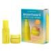 Kinship Brightwave Vitamin C Face + Eye Duo | 10% Vitamin C Serum (1 Fl Oz) | Brightening Eye Cream (0.5 Oz) | Fade Dark Spots | Reduce Fine Lines Wrinkles Dark Circles + Puffiness | All Skin Types