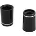Golf Ferrule 10PCS 9.5x19x13.4mm Black Tapered Ferrules with Silver Ring - Universal Irons Shaft - Buy Online on GoSupps.com