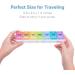 Weekly Pill Organizer - 7-Day Travel Pill Box with Easy Open Button & Daily Medication Reminder - Buy Online on GoSupps.com