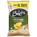 BRET'S - Natural Country Chips with Guérande Salt 250G - Pack of 2