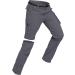 StunShow Boys Waterproof Cargo Pants - UPF 50+ Quick Dry Convertible Zipper Pants for Kids - Grey - Ideal for Casual Hiking - Buy Online on GoSupps.com