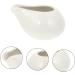 Alipis Handleless Juice Bucket Ceramic Sauce Cups Sauce Boats Mini Gravy Boat Useful Syrup Pitcher Sauce Boat Dish Jug Soy Creami Ceramic Gravy Boat Aldult Ceramics Japanese Food White - Buy Online on GoSupps.com