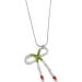 Shop Oralgos Handmade Colorful Pearl Necklace - Elegant Choker with Loop Trailer for Women - Buy Online on GoSupps.com