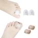 Bunion Corrector Bunion Splint Pack of 4 Toe Separators Toe Straightener Cushion Pads for Mallet Toes Hammer Toe and Overlapping Toes