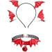 xbiez Girls Hair Clips Gothic Halloween Cosplay Devil Wing Hairpin Headband Punk Hair Jewelry Unique Black Headwear 4 - Buy Online on GoSupps.com