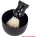 Premium Karlak Men's Stainless Steel Shaving Soap Bowl - Ideal for Facial Hair Cleaning & Razor Foam - Buy Online on GoSupps.com