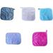 Dajidafu 10 Pieces Face Cleaning Cloth Reusable Washable Replacement Solid Color Hanging Girls Makeup Cosmetic Remover Pad Rose Red - Buy Online on GoSupps.com