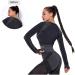 32inch Long Braid Ponytail Extension Straight Sleek Wrap Around Braid Hair Extensions Ponytail Synthetic Hair Pieces for Women Girls (Natural Black) - Buy Online on GoSupps.com
