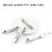 LEEFONE 80mm Iron French Barrette Hair Clips - 50 PCS, Silver Tone | DIY Hair Clip Craft Bows - Buy Online on GoSupps.com