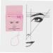 NOLITOY Eyebrow Measuring Tool Brow Map Line Eyebrow Corrector Positioning Ruler Wire Box Draw a Line 4.6x1.8x7.5cm Pink - Buy Online on GoSupps.com