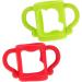 ibasenice 8 Pcs Silicone Bottle Handle Silicone Bottle Handle Bottle Grip Handle Nursing Bottle Handle Bottle Handles Milk Child Feeding Bottle 13.00X7.00X6.50CMx4pcs Assorted Colorx4pcs - Buy Online on GoSupps.com